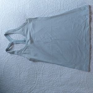 Women's light blue align tank